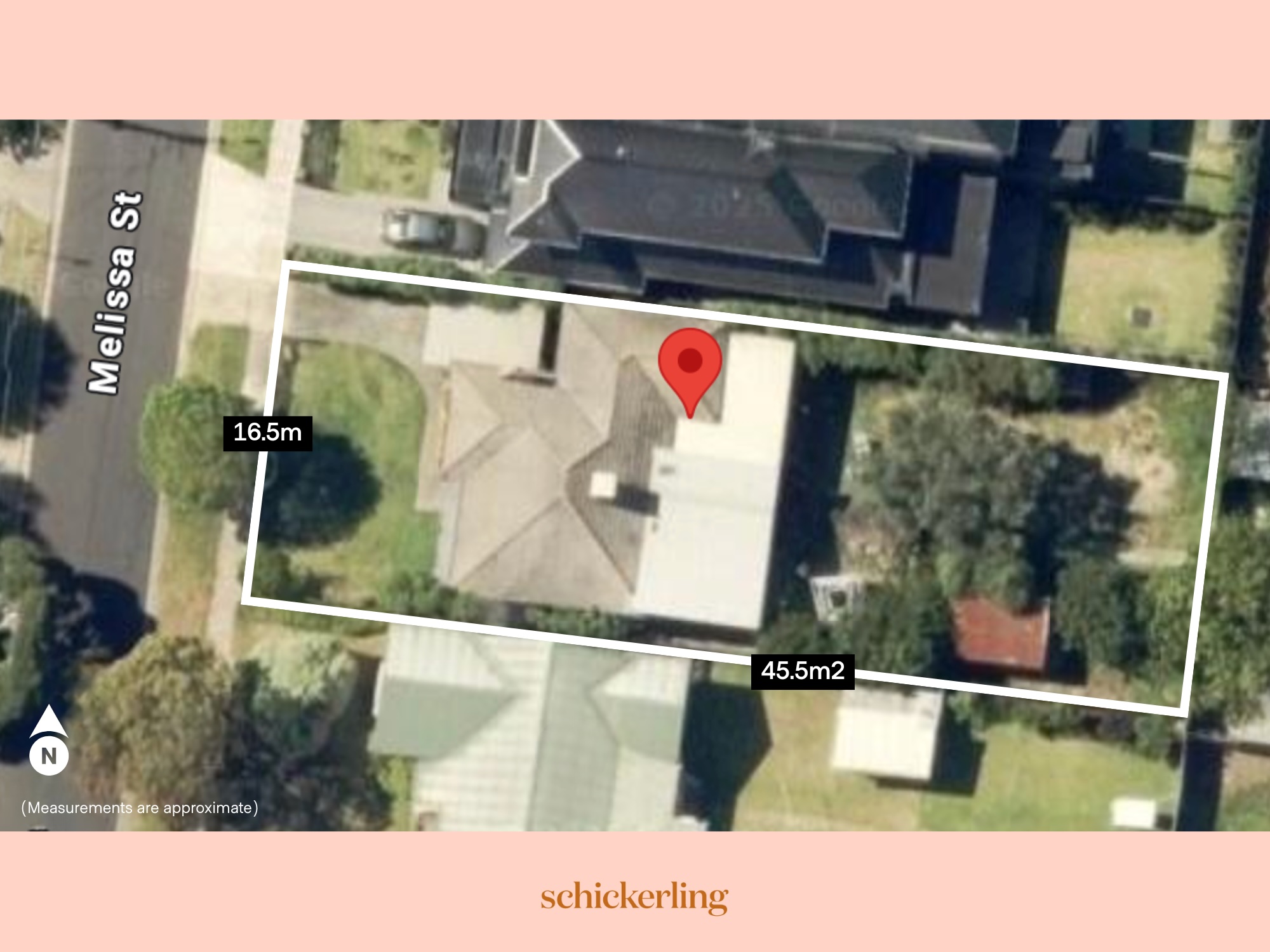 16 Melissa Street - Site Measurements - 1